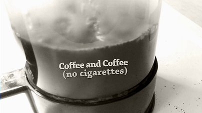 Film: Coffee and Coffee (no cigarettes) de